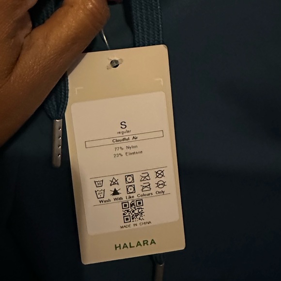 NWT HALARA Airy High Waisted Drawstring Full Length Joggers - Picture 4 of 5